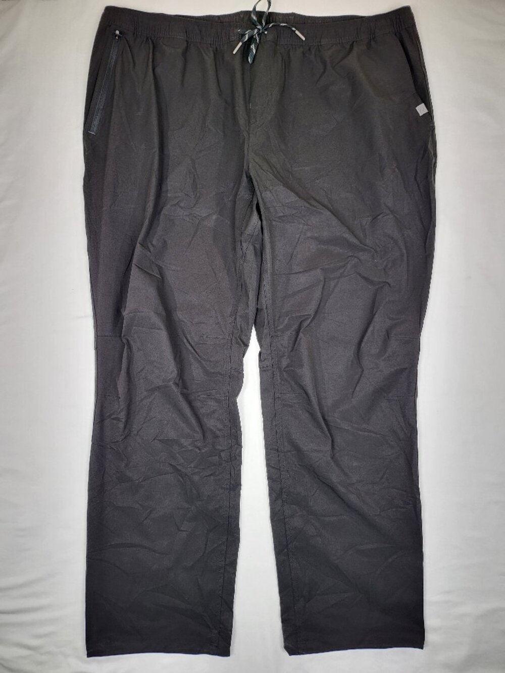 NWT L.L. Bean Mens Multisport Pants XXXL 32 Black UPF 50+ Sorona Stretch 509937